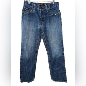 Ariat FR M4 Relaxed Basic Boot Cut Jeans men’s sz 32 x 32 style 10012555